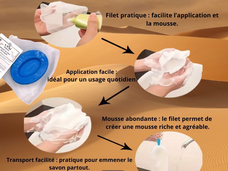 Savon de Nila au Lait de Chamelle- Éclat & Hydratation Naturels