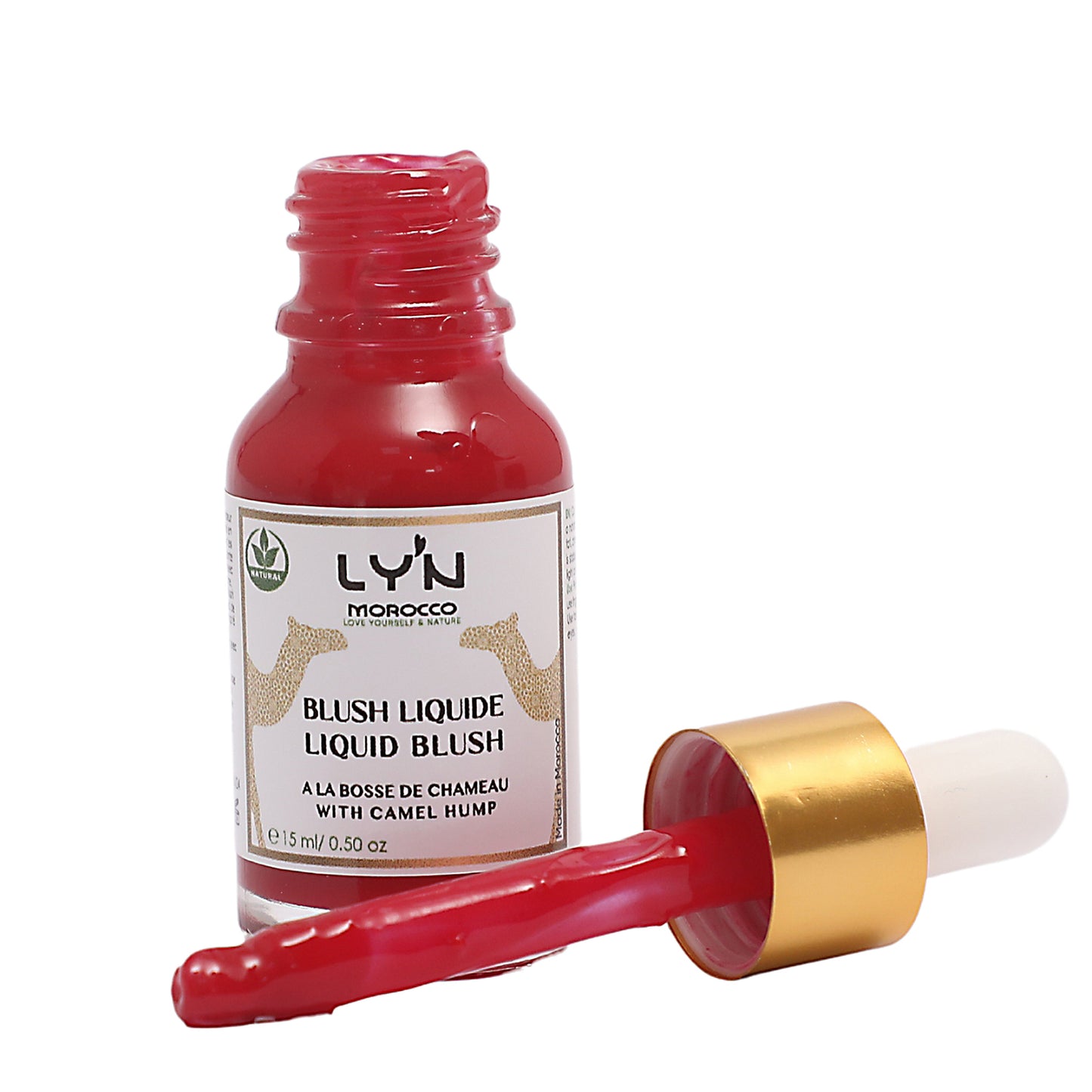 Blush Liquide Naturel – Bosse de Chameau & Coquelicot