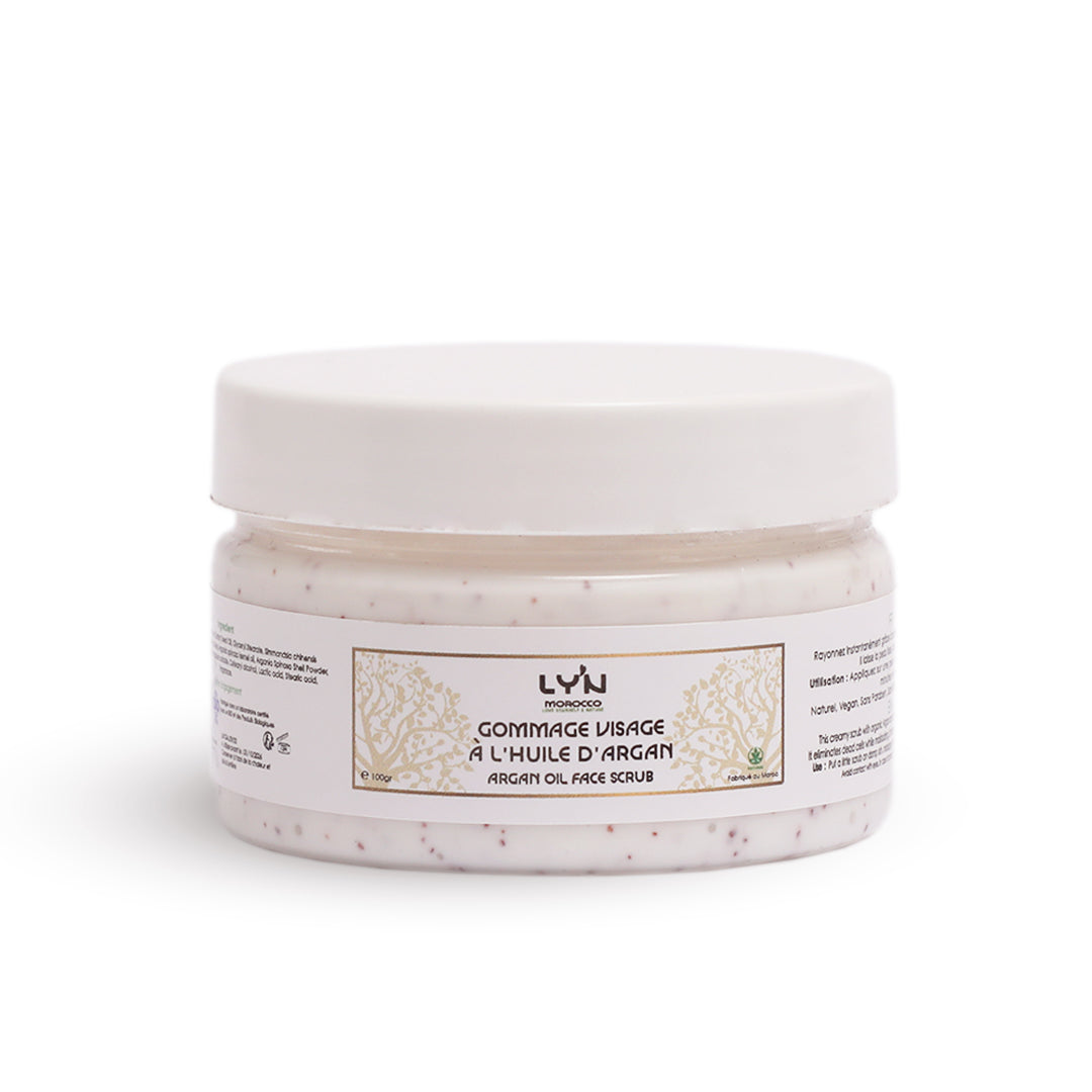 Gommage Doux Visage – Argan & Jojoba