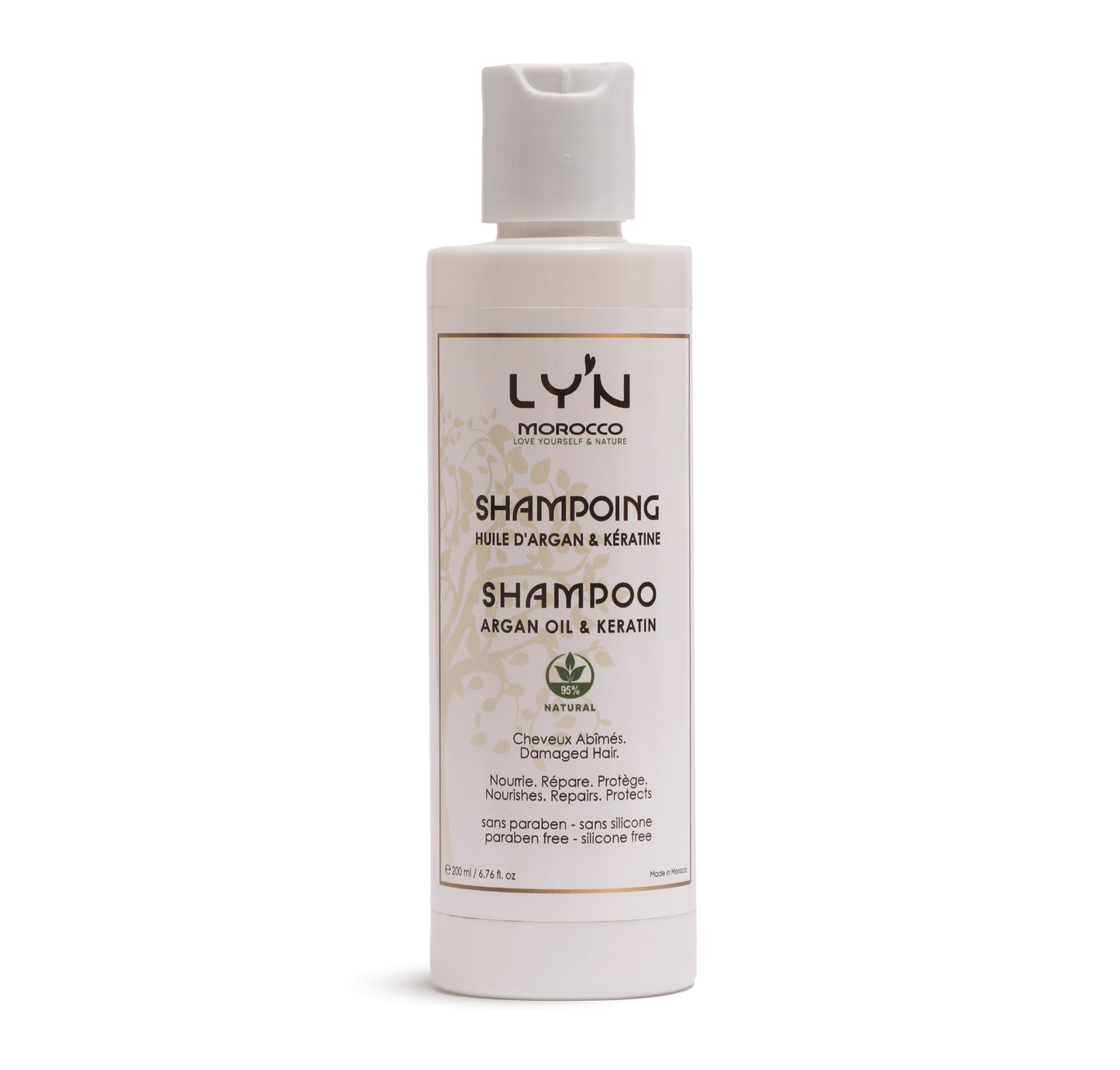Shampoing Douceur & Brillance – Huile d'Argan