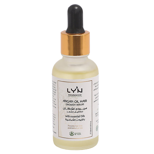 Sérum Capillaire Antichute – Argan & Huiles Essentielles