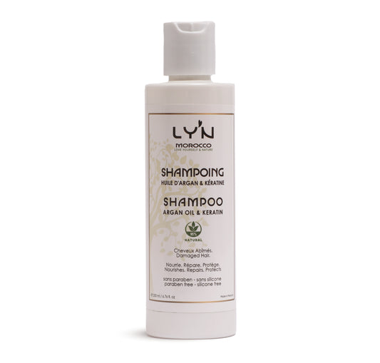 Shampoing Douceur & Brillance – Huile d'Argan